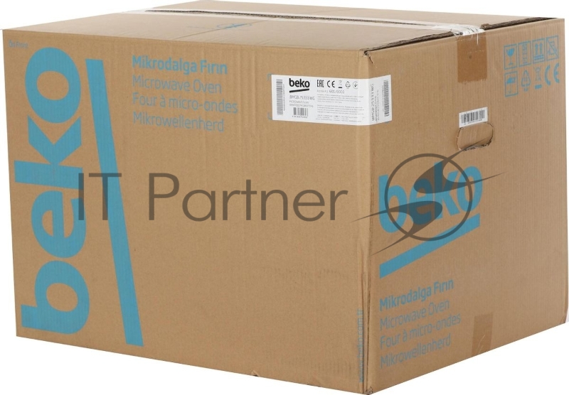 Микроволновая печь встраиваемая Beko BMGB 25333 WG, 25л, 900Вт, белый