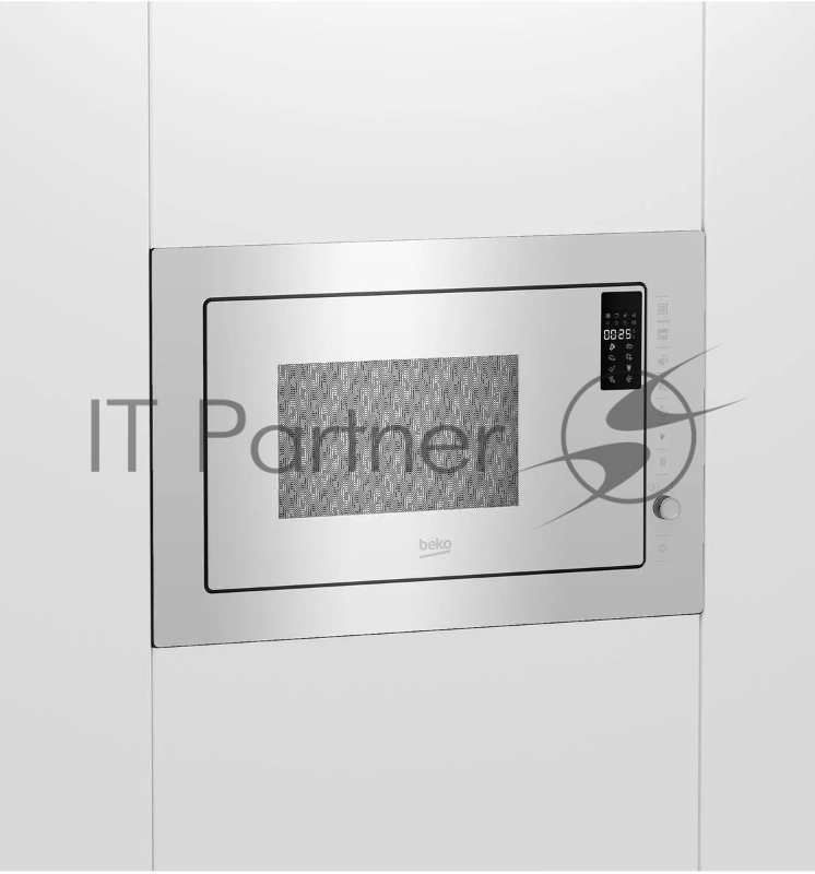 Микроволновая печь встраиваемая Beko BMGB 25333 WG, 25л, 900Вт, белый