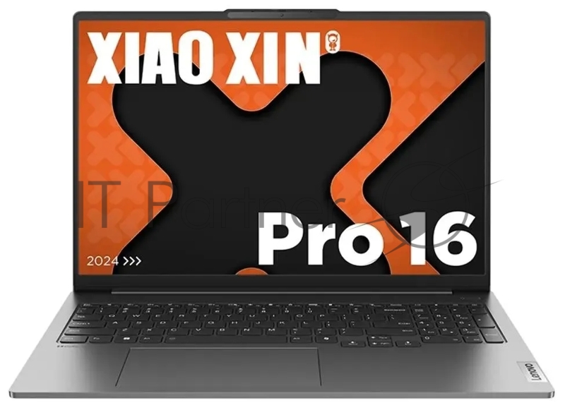 Ноутбук Lenovo Xiaoxin Pro16 IRH8 Core i7 13620H 16Gb SSD1Tb Intel UHD Graphics 16 IPS 2.5K (2560x1600) Windows 11 trial (для ознакомления) Home grey WiFi BT Cam