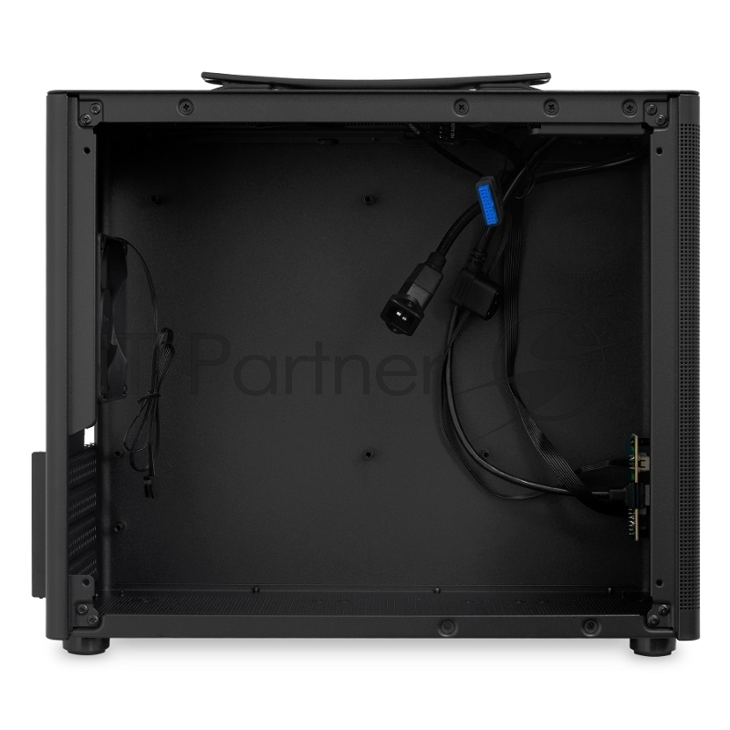 Корпус без блока питания HSPD M210, Mesh Mid Tower, Black, 0.7 SPCC, 1x90mm mATX, mITX 140/280/150mm 1x2.5, 1x3.5, 4xPCI 1xUSB-A 3.0 302x168x350mm