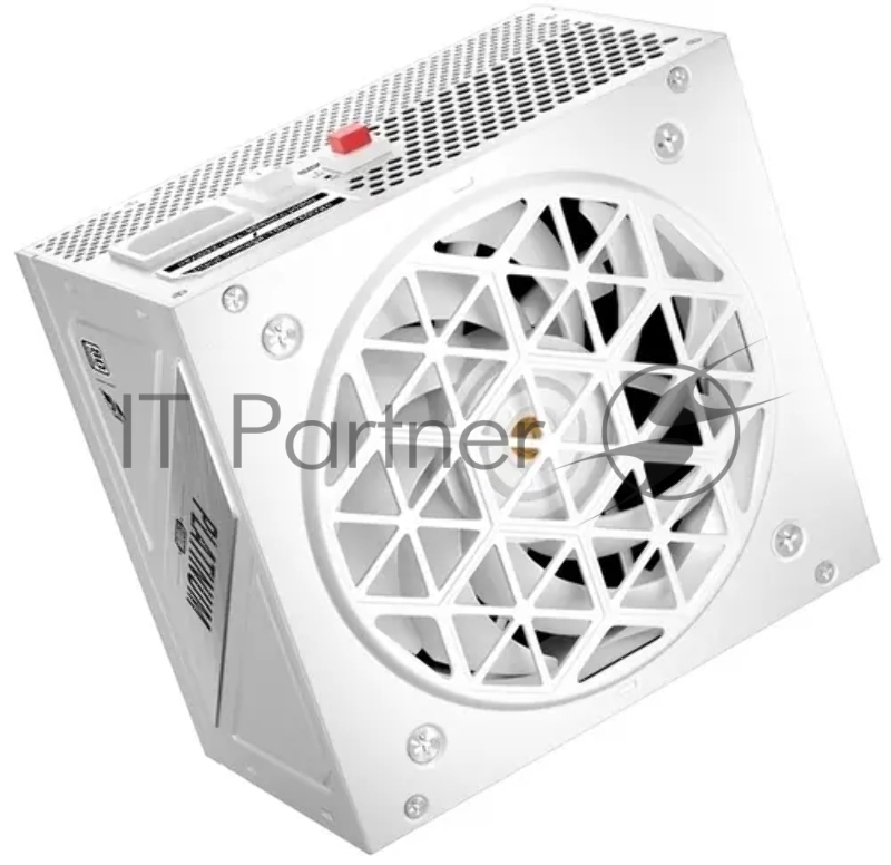 Блок питания 1STPLAYER NGDP Platinum 1300W White, 130Вт, 80 PLUS Platinum, 120мм, модульный, белый