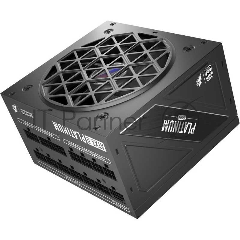 1STPLAYER NGDP Platinum 1000W Black / ATX3.0, APFC, 80 PLUS Platinum, SR + LLC + DC-DC, 120mm fan, full modular / HA-1000BA3-BK