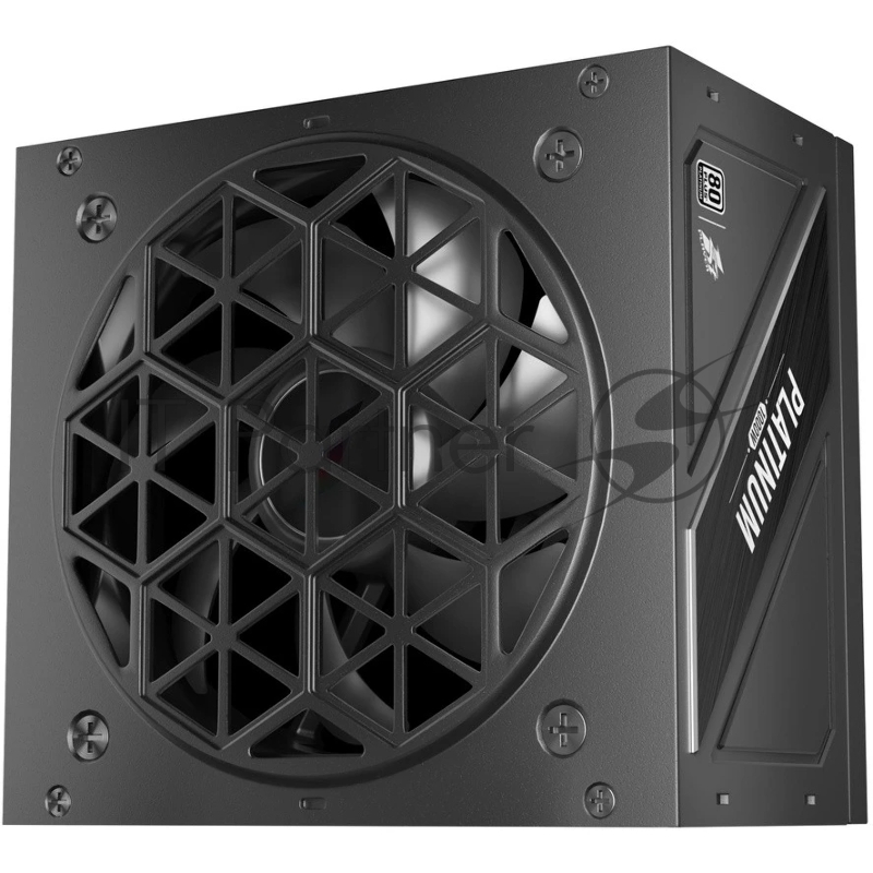 1STPLAYER NGDP Platinum 1000W Black / ATX3.0, APFC, 80 PLUS Platinum, SR + LLC + DC-DC, 120mm fan, full modular / HA-1000BA3-BK
