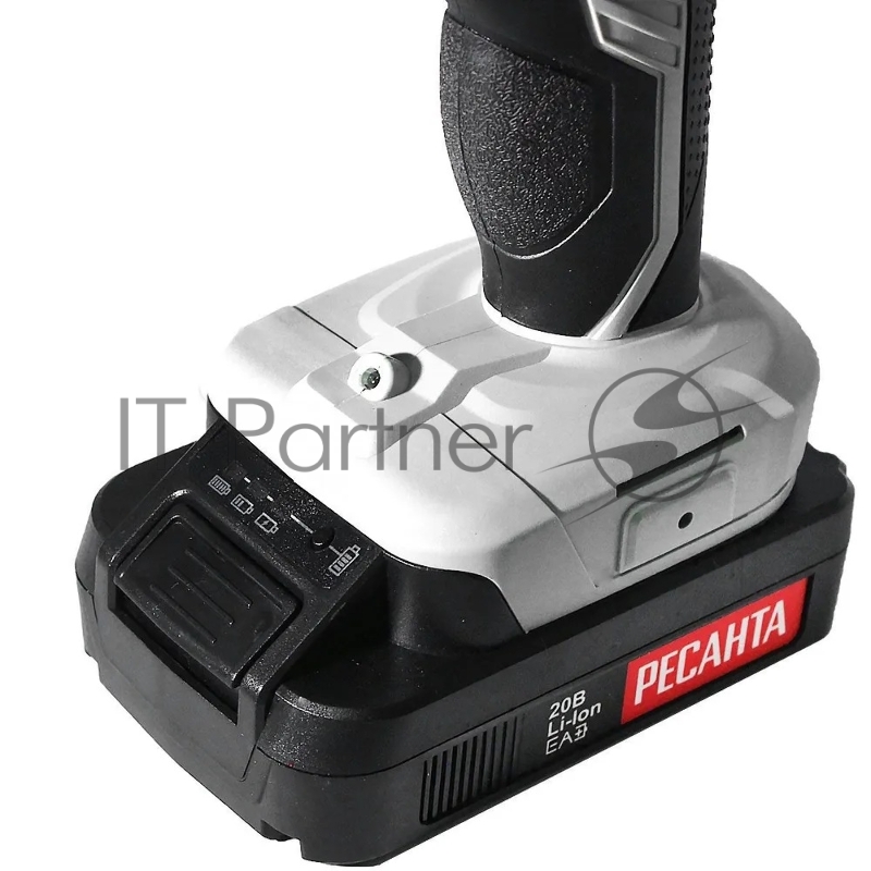 Дрель-шуруповерт аккумуляторная Ресанта ДА-ЛК20/2 900/75/14/21