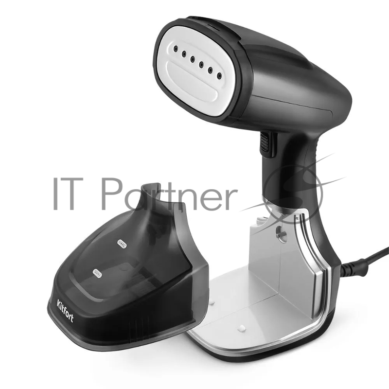 Отпариватель ручной Kitfort КТ-9209 1400Вт черный/серебристый