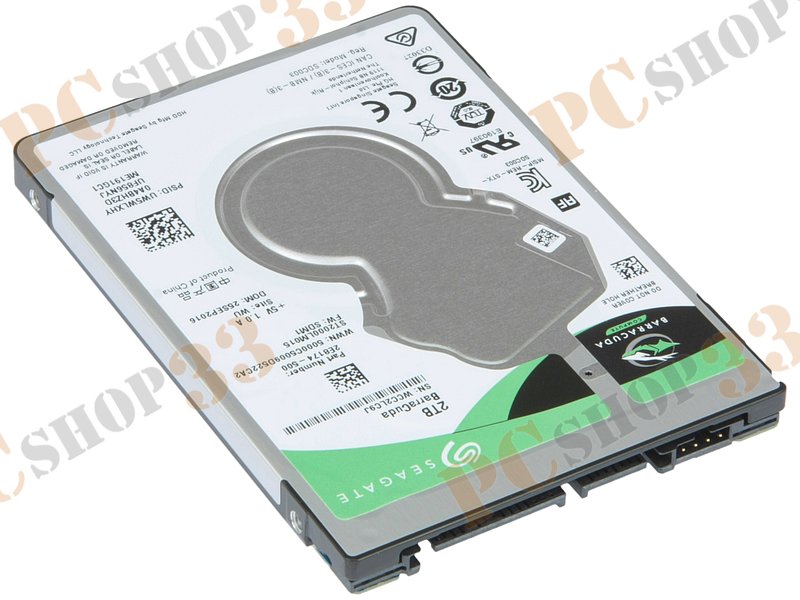 Жесткий диск 2000ГБ 2.5 Seagate BarraCuda ST2000LM015, 5400об./мин., 128МБ (SATA III)