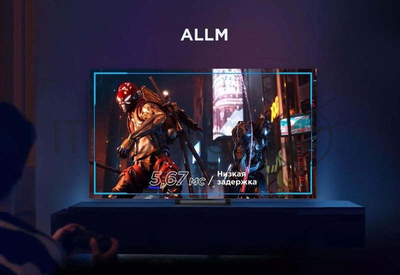 Телевизор TCL 75C745 черный 75 4K/Smart/UHD QLED 3840x2160 TV Wi-Fi Bluetooth Google TV