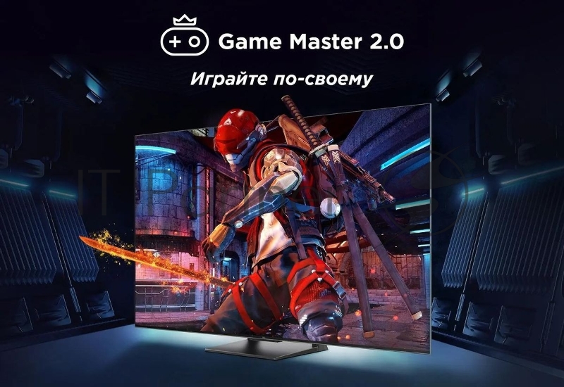 Телевизор TCL 75C745 черный 75 4K/Smart/UHD QLED 3840x2160 TV Wi-Fi Bluetooth Google TV