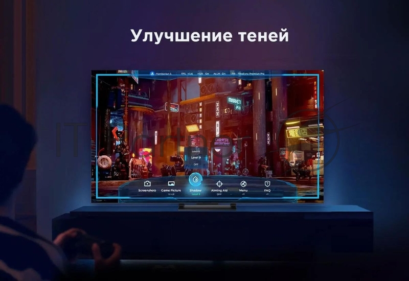 Телевизор TCL 75C745 черный 75 4K/Smart/UHD QLED 3840x2160 TV Wi-Fi Bluetooth Google TV