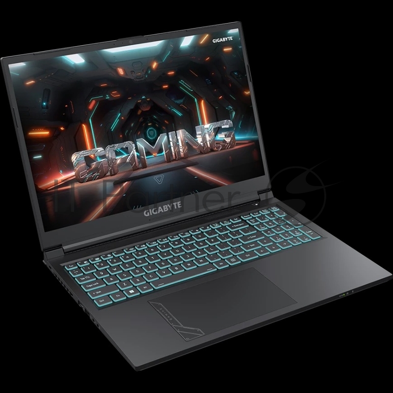 Ноутбук Gigabyte G6 черный KF-H3KZ853KD, KF Intel Core i7-13620H/16Gb/SSD512Gb/RTX4060 8Gb/16/IPS/FHD+/165Hz/NoOS