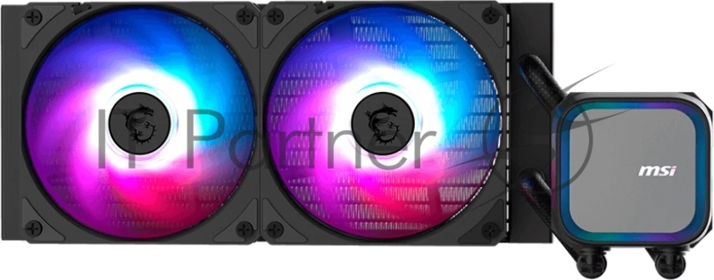 Жидкостная система охлаждения MSI MAG CORELIQUID A13 240 2x ARGB Fan, ARGB Block,