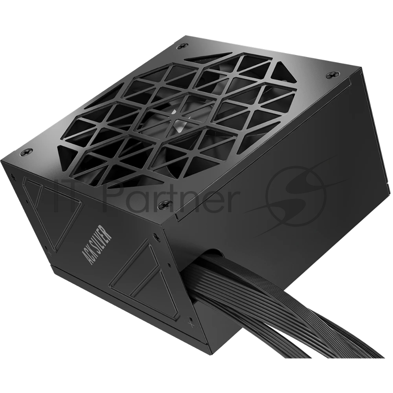 Блок питания 1STPLAYER ACK SILVER 750W Black / ATX 3.1, APFC, 80 PLUS Silver, Double Forward, DC-DC, full Teapo caps, 140mm fan, non-modular / HA-750BA7-BK