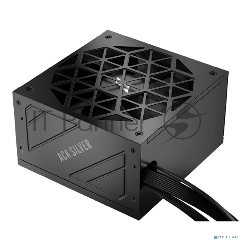 Блок питания 1STPLAYER ACK SILVER 750W Black / ATX 3.1, APFC, 80 PLUS Silver, Double Forward, DC-DC, full Teapo caps, 140mm fan, non-modular / HA-750BA7-BK