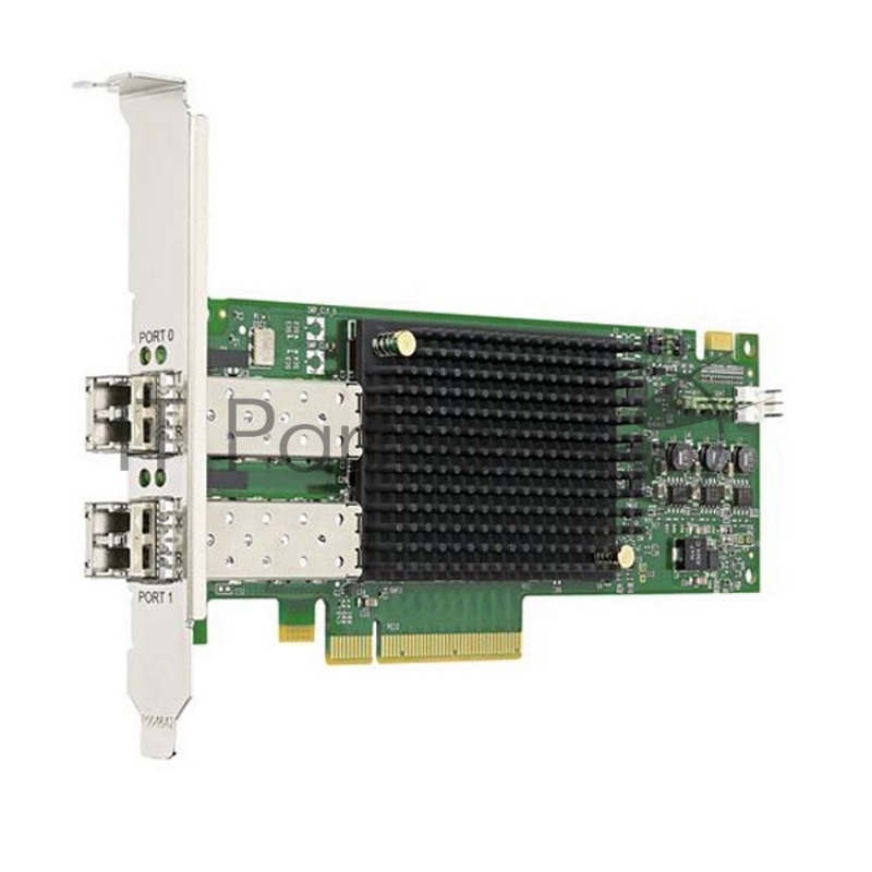 Контроллер Emulex LPe31002-M6-D, Dual Port 16GB Fibre Channel HBA, Full Height + Low Profile brackets incl.