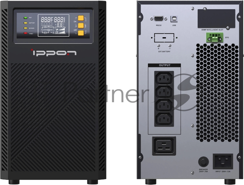Источник бесперебойного питания Ippon Innova TA 2000 2000Вт 2000ВА черный