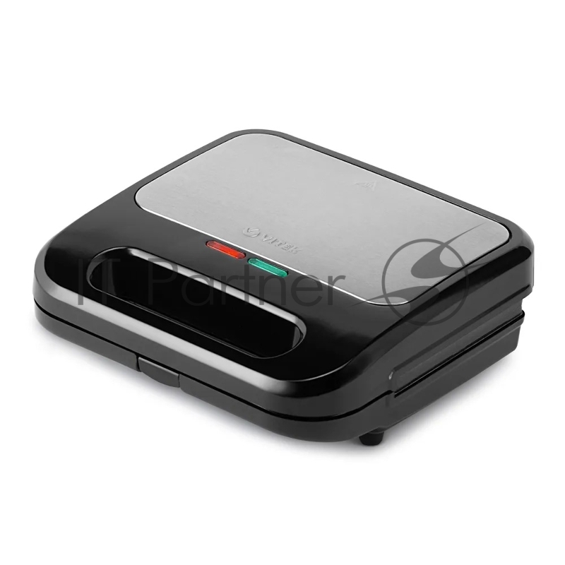 Вафельница Vitek VT-2628 800Вт черный/серебристый
