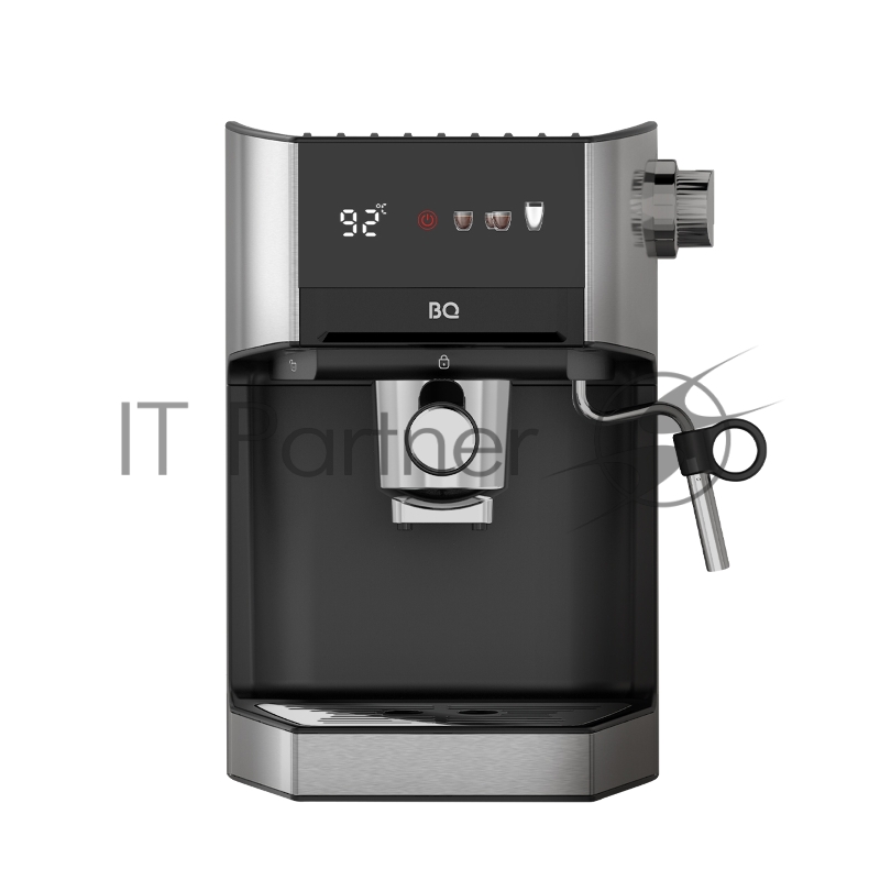 Кофеварка BQ CM3003 Steel-Black. Кофеварка эспрессо 3 в 1 / Давление: 19 бар / Мультисистема 3 в 1 Nespresso, Dolce Gusto, молотый кофе / Встроенный капучинатор / LED-дисплей: с помощью дисплея вы можете увидеть текущую температуру воды, выбрать объе