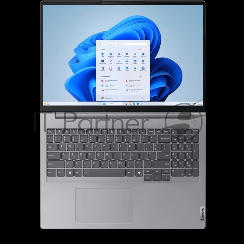 Lenovo ThinkBook 16 G7 IML Intel Core Ultra 5 125U 1300MHz/16/1920x1200/16GB/512GB SSD/Intel Graphics/Wi-Fi/Bluetooth/Без ОС (21MSA03HRK) Grey
