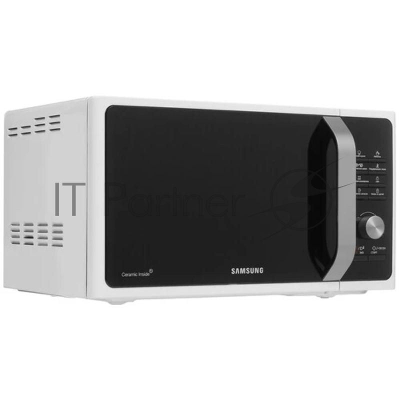 Микроволновая печь Samsung MS23F301TQW/BW, 23л, 800Вт, белый