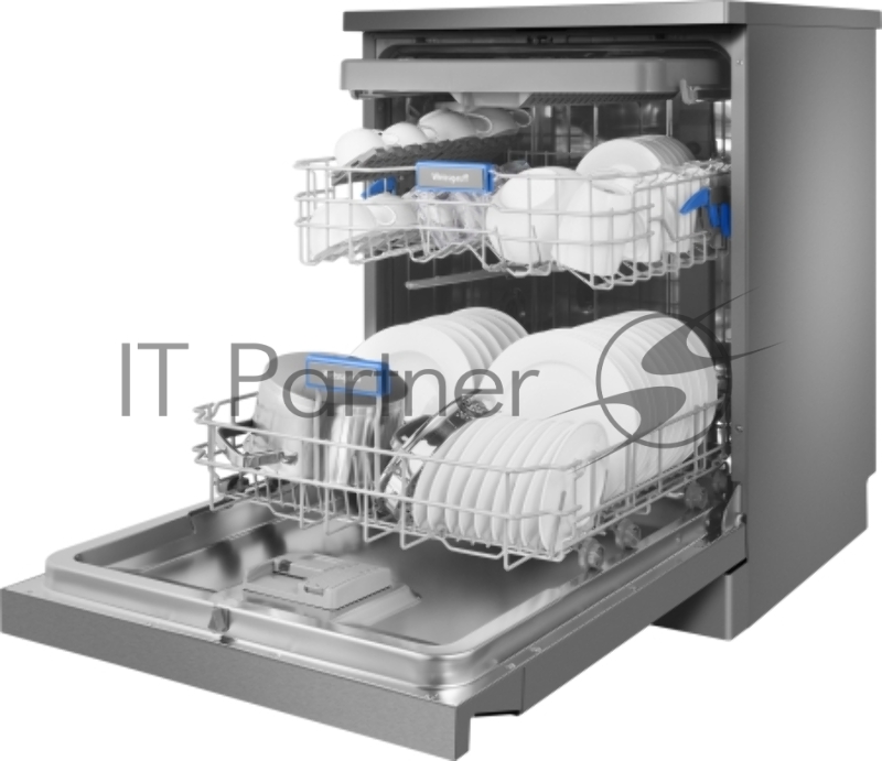 Посудомоечная машина Weissgauff DW 6138 Touch Inverter Autoopen Inox