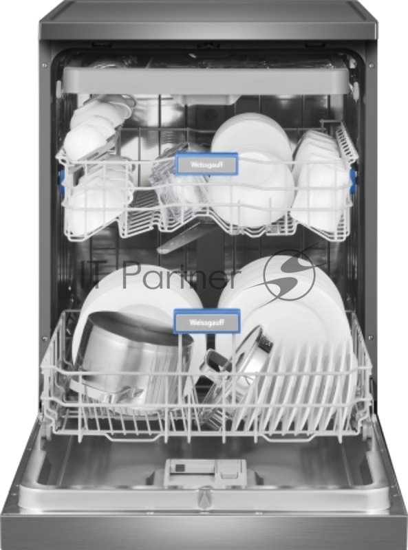 Посудомоечная машина Weissgauff DW 6138 Touch Inverter Autoopen Inox