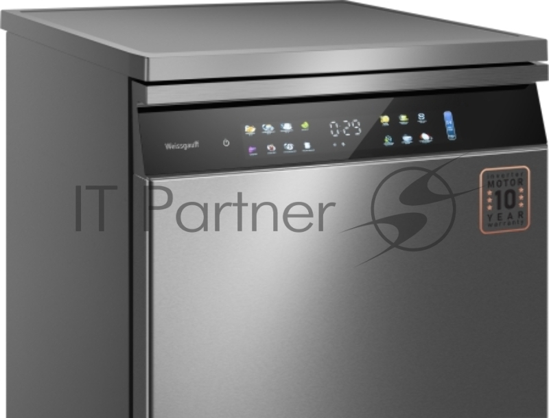 Посудомоечная машина Weissgauff DW 6138 Touch Inverter Autoopen Inox