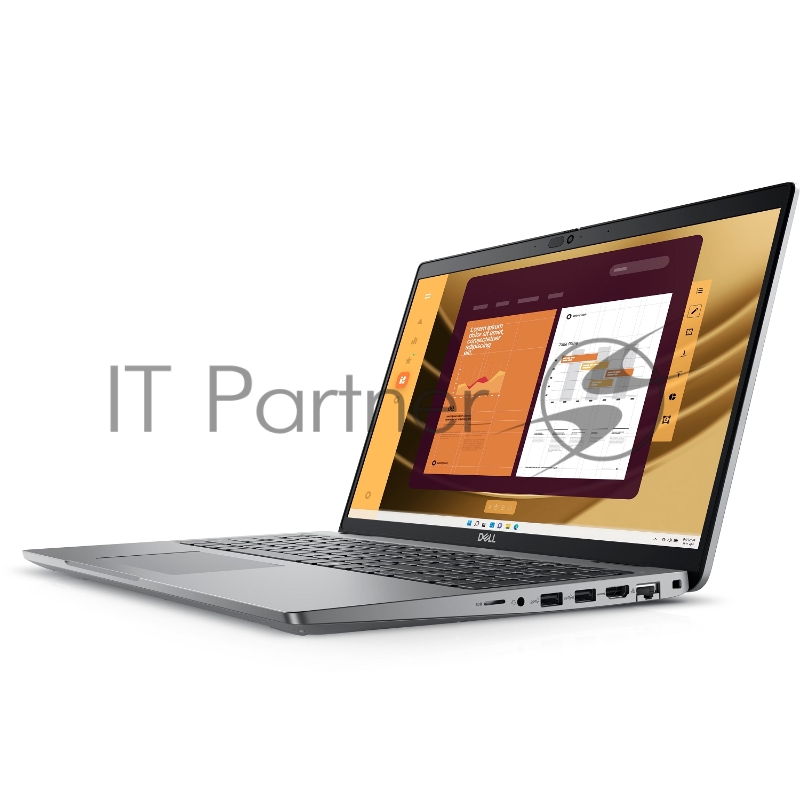 Ноутбук/ Dell Latitude 5550 15.6(1920x1080 (матовый) IPS)/Intel Core Ultra 5 135U(1.6Ghz)/16384Mb/512SSDGb/ Graphics/Cam/BT/WiFi/42WHr/war 1y/1.62kg/Silver/Win11Pro_ENG EN_kbd 3pin
