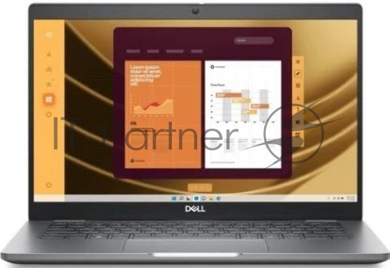 Ноутбук/ Dell Latitude 5350 13.3(1920x1080 (матовый) IPS)/Intel Core Ultra 5 135U(1.6Ghz)/16384Mb/512SSDGb/ Graphics/Cam/BT/WiFi/42WHr/war 1y/1.23kg/Silver/noOS EN_kbd 3pin