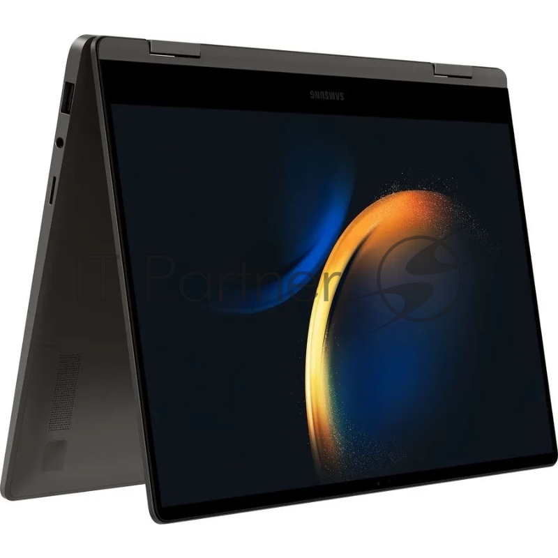ноутбук Samsung Galaxy Book3 360 графит NP730QFG-LA1IN 13.3(1920x1080 AMOLED)/Touch/Intel Core i7 1355U(1.7Ghz)/16384Mb/512PCISS Iris Xe Graphics/Cam/BT/WiFi/61.1WHr/w 1y/1.16kg/Win11Home