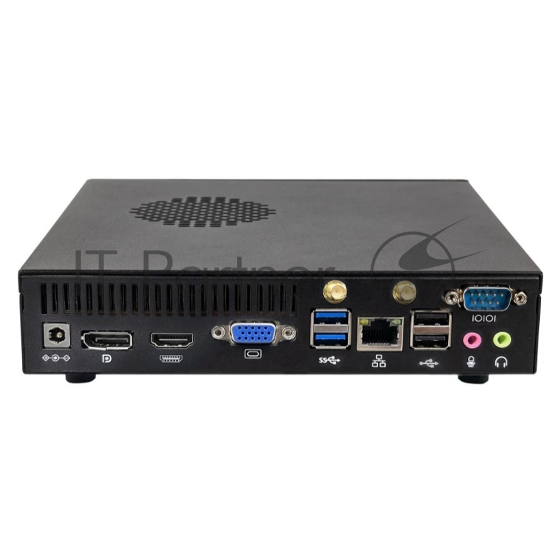 Мини ПК HIPER FACTUM FT20 Intel Core i5 14400(2.5Ghz)/16384Mb/512PCISS 1y/1.3kg/черный/Win11Pro + БП 120Вт/металл/VESA Адаптер на 75х75, 100х100