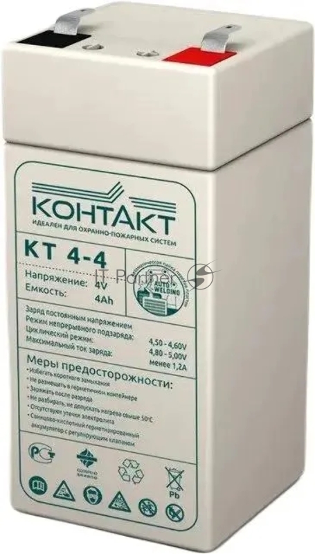 Батарея для ИБП Контакт КТ 4-4 4В 4Ач