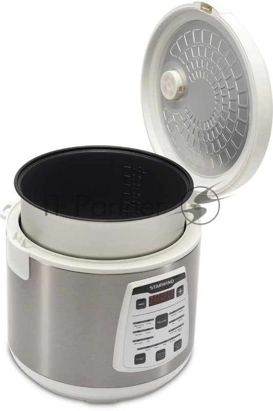 Мультиварка Starwind SMC4200 900Вт 5л белый/серебристый