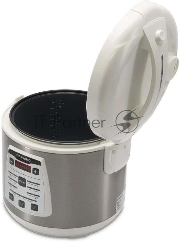 Мультиварка Starwind SMC4200 900Вт 5л белый/серебристый