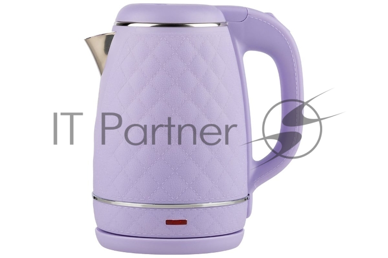 Чайник электрический Homestar HS-1007 1.7л лиловый, двойной корпус