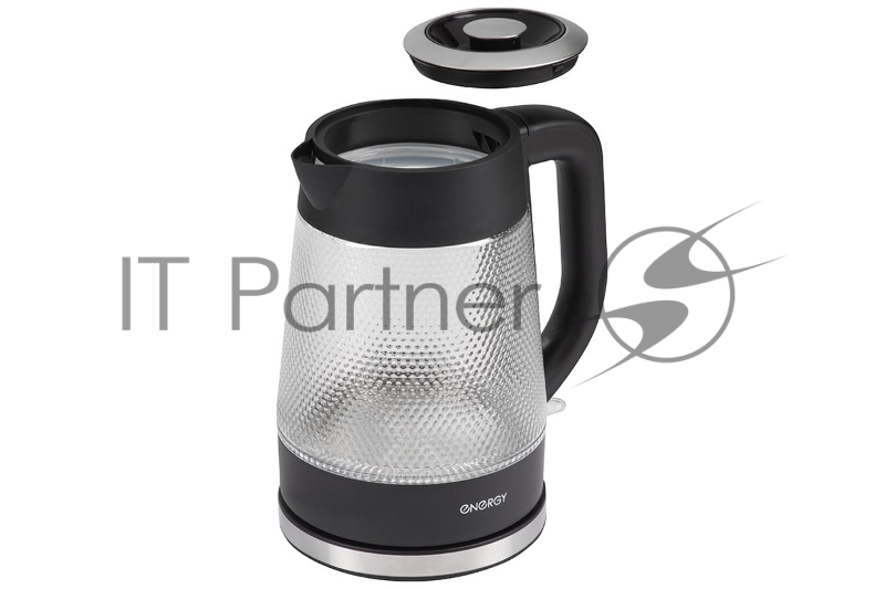 Чайник электрический Energy E-223 1.8л, рифлёное стекло, черный