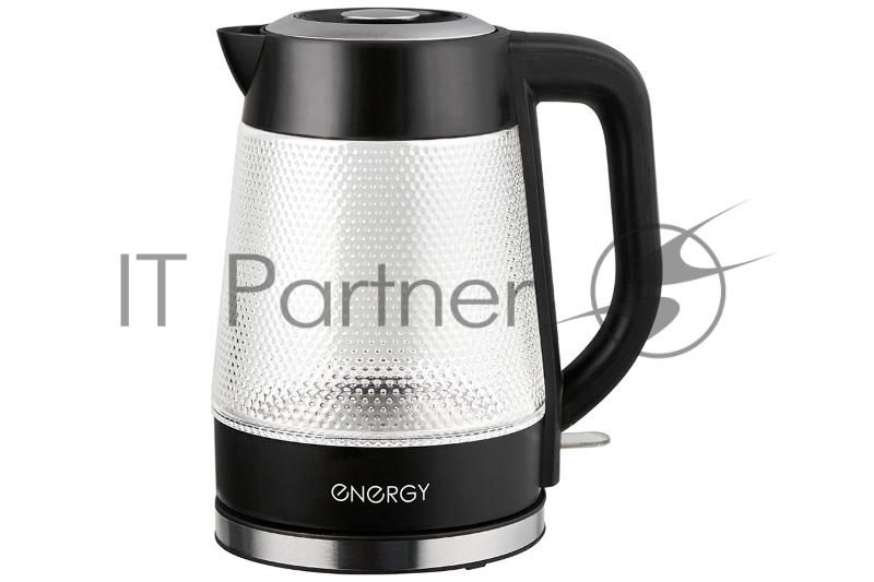 Чайник электрический Energy E-223 1.8л, рифлёное стекло, черный