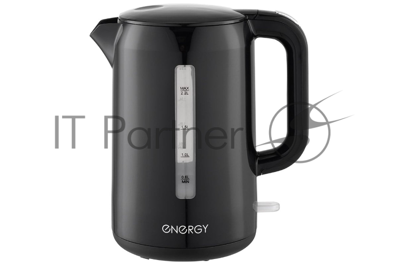 Чайник электрический Energy E-225 2.2л, пластик, черный