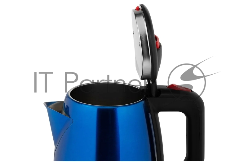 Чайник электрический Homestar HS-1003 1.8л нержавейка, синий