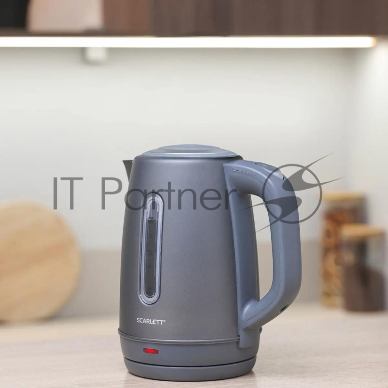 Чайник электрический Scarlett SC-EK21S42 1.8л. 1800Вт графит корпус: пластик