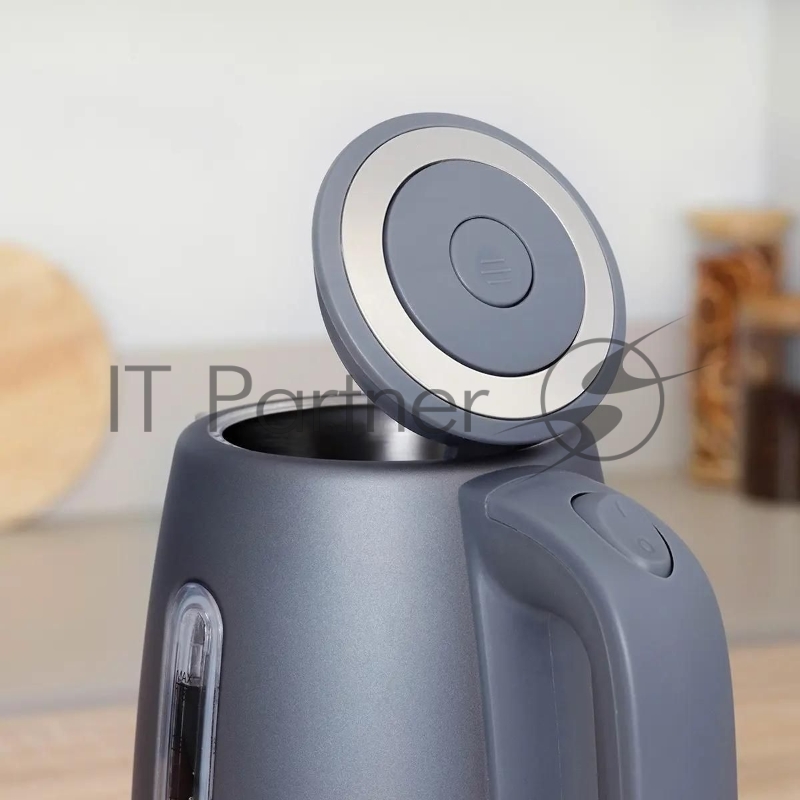 Чайник электрический Scarlett SC-EK21S42 1.8л. 1800Вт графит корпус: пластик