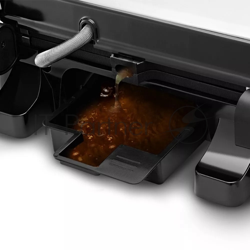 Электрогриль Kitfort КТ-3615 2000Вт серебристый/черный