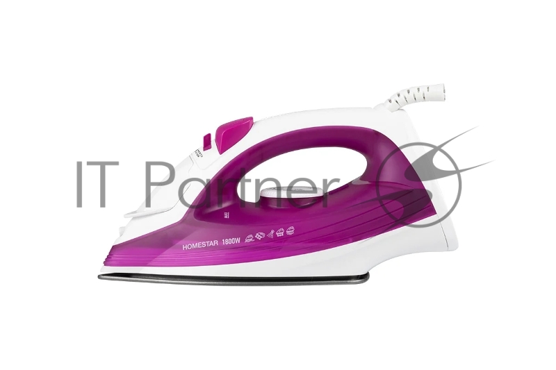 Утюг HOMESTAR HS-4007 (1800Вт, пар,спрей, паровой удар, самоочистка,тефлоновая подошва)