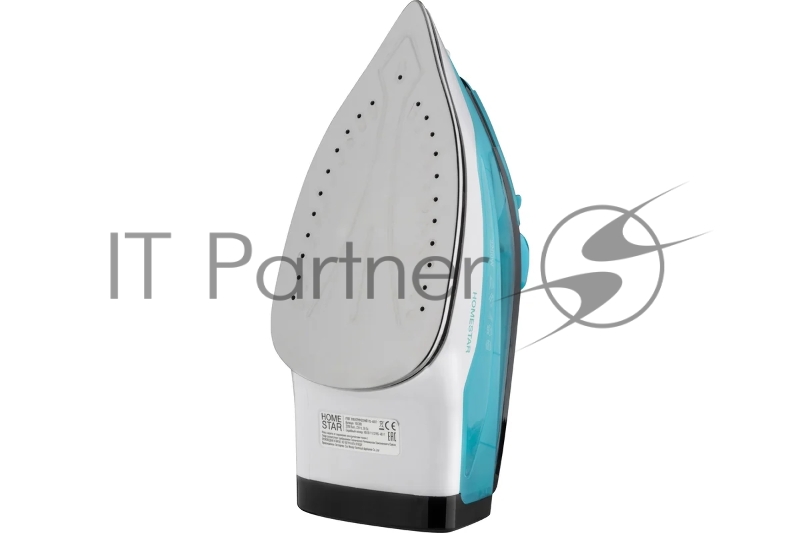 Утюг HOMESTAR HS-4011 бирюзовый (2200Вт, пар, подошва нержавеющая сталь, антинакипь, капля стоп)