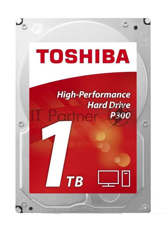 Жесткий диск 1000ГБ Toshiba P300 HDWD110UZSVA, 7200об/мин., 64МБ,3.5 (SATA III)