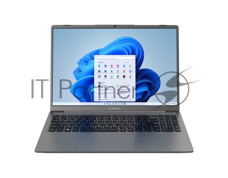 Ноутбук IRBIS Blizzard 16NBC1002 AMD Ryzen R5 5625U, 15.6LCD 1920*1080P , 16GB sodimm +512GB SSD, AC wifi, Front camera: 5000mha battery,NO OS/METAL/Silver