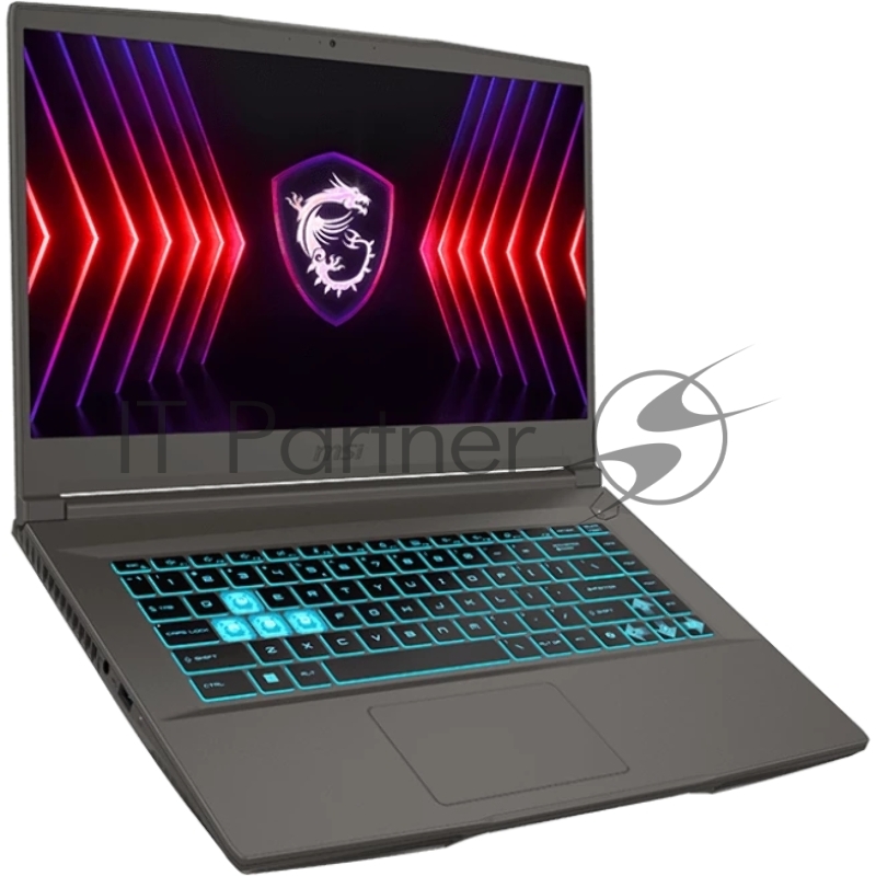 Ноутбук MSI Thin 15 B13UCX-2649XRU i5-13420H 8Gb+8Gb SSD 512Gb NVIDIA RTX 2050 4Gb 15,6 FHD IPS Cam 52.4Вт*ч Free DOS Серый 9S7-16R831-2649-16G