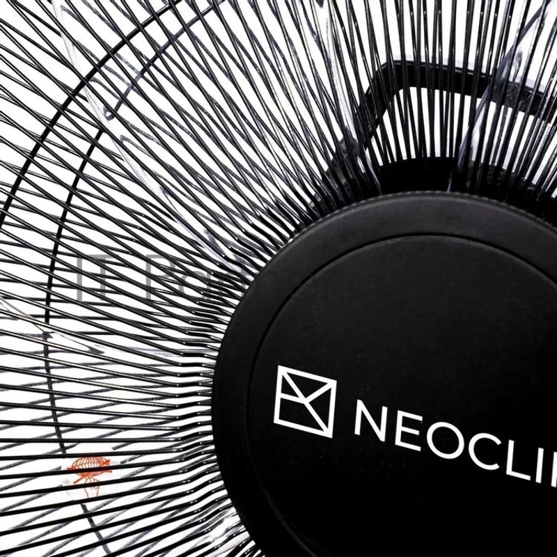 Вентилятор бытовой напольный Neoclima RSF-5000, 55Вт, круглое основание, цвет черный