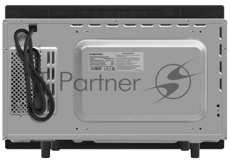 Микроволновая печь встраиваемая Meferi MMO6025BK POWER