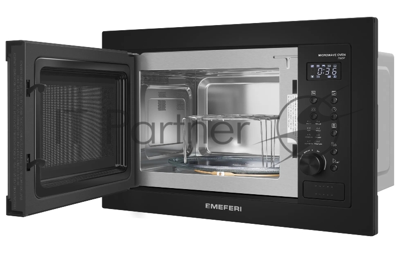 Микроволновая печь встраиваемая Meferi MMO6025BK POWER