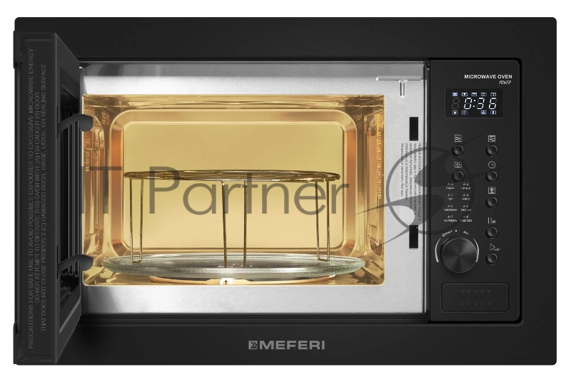 Микроволновая печь встраиваемая Meferi MMO6025BK POWER